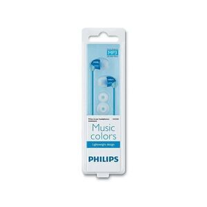 PHILIPS Music Colors Blue In-Ear Headphones Model SHE3582 NEW